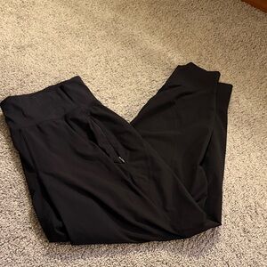 Athleta Black Track Pants Joggers